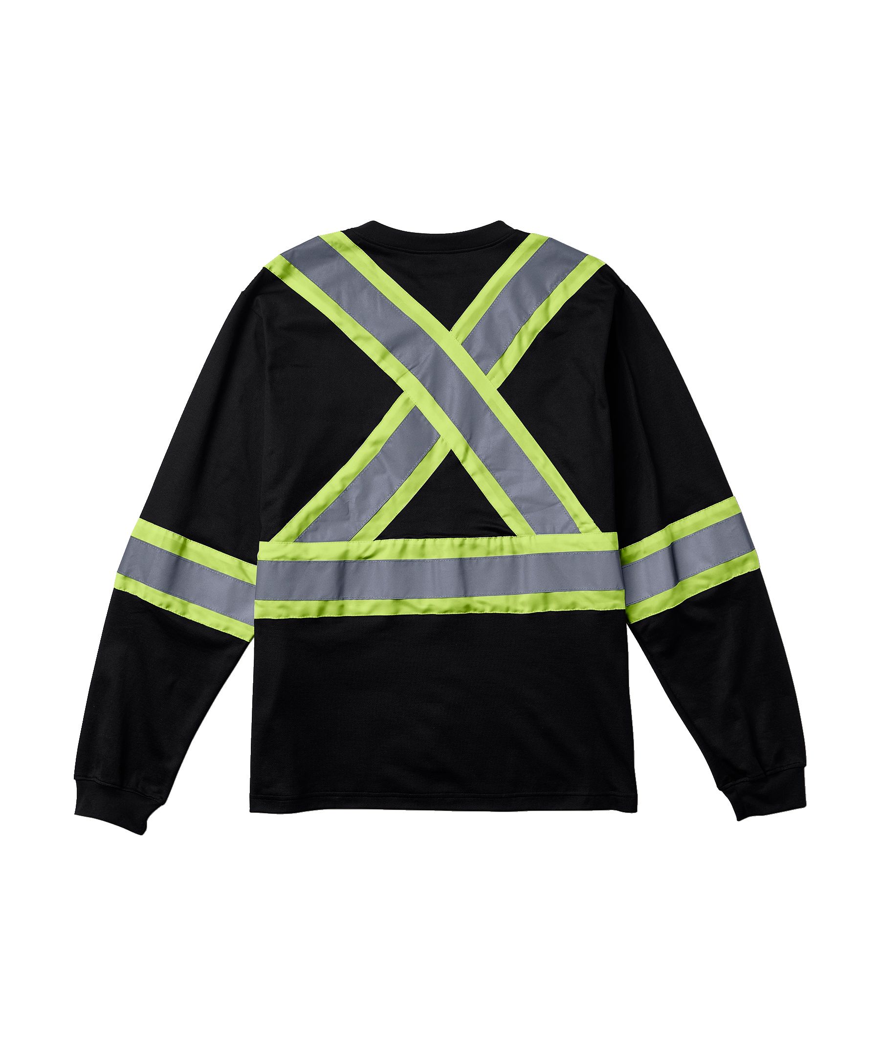 T-shirt doublé haute visibilité Dakota WorkPro Series à manches longues, pour hommes