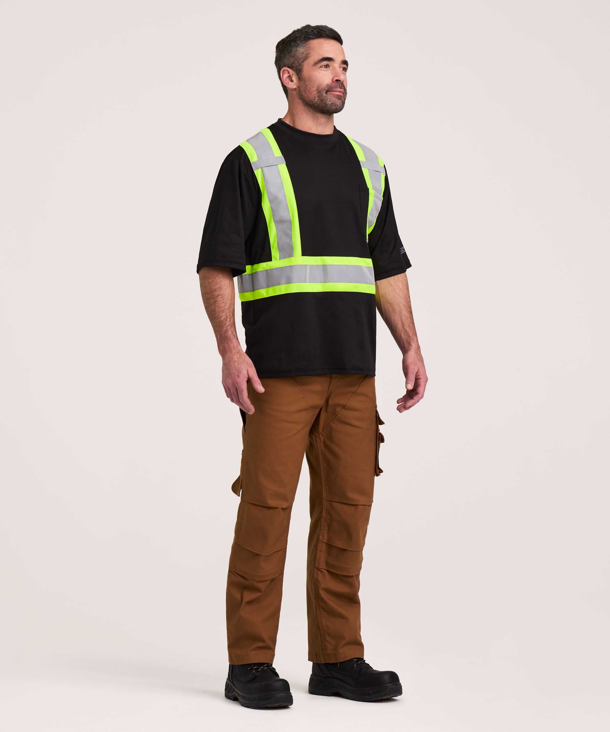 T-shirt Dakota Workpro Series haute visibilité de catégorie&nbsp;2 doublé et à manches courtes, pour hommes