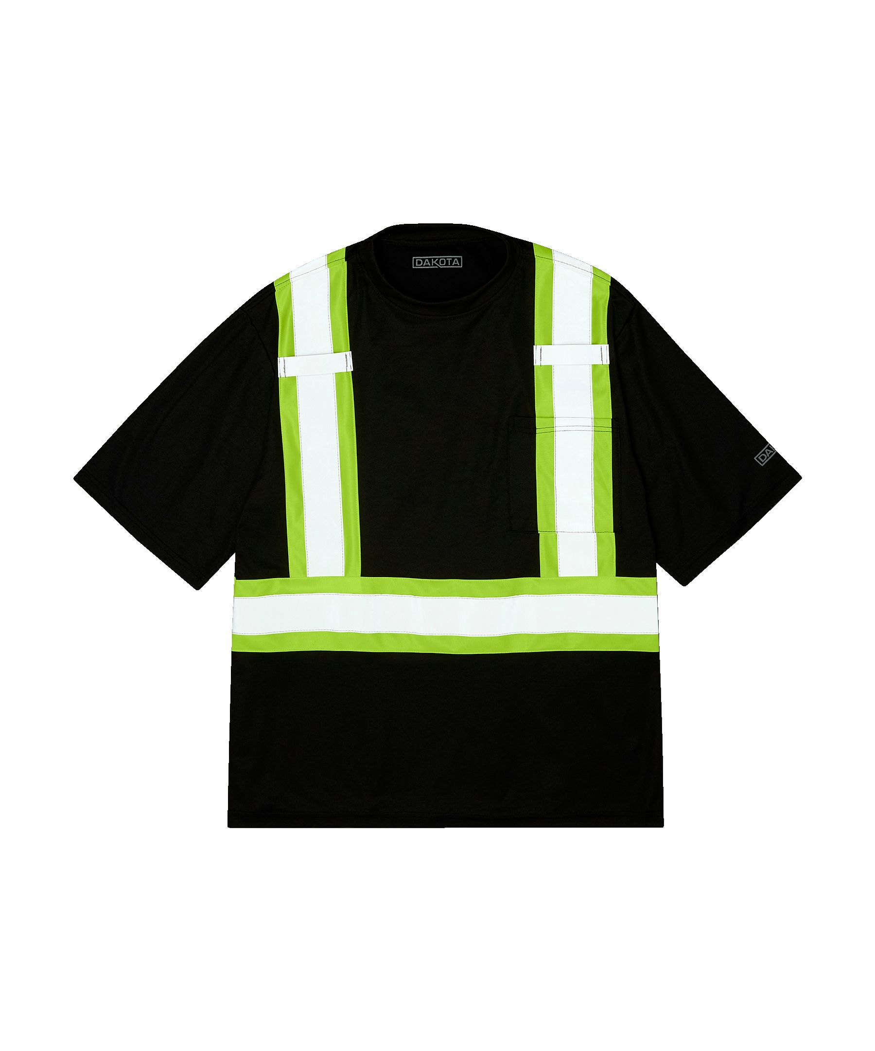 T-shirt Dakota Workpro Series haute visibilité de catégorie&nbsp;2 doublé et à manches courtes, pour hommes