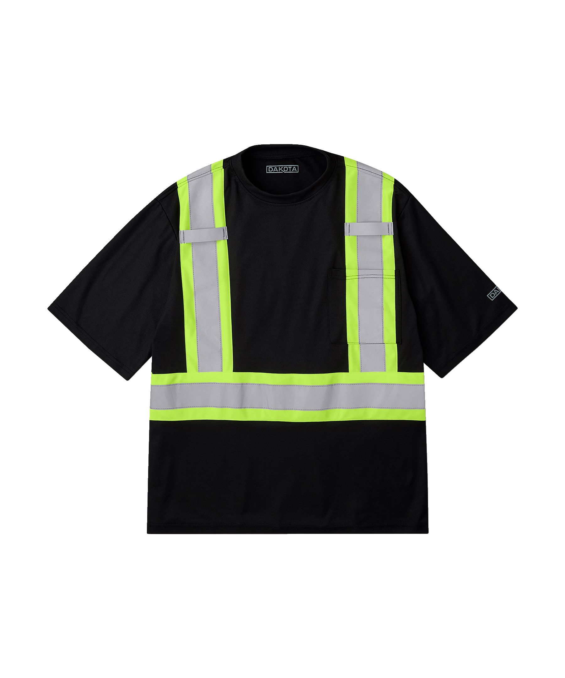 T-shirt Dakota Workpro Series haute visibilité de catégorie&nbsp;2 doublé et à manches courtes, pour hommes