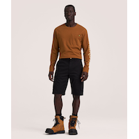 Short de travail cargo extensible FLEXTECH&nbsp;360 Dakota Workpro Series en sergé, pour hommes Front_Flat