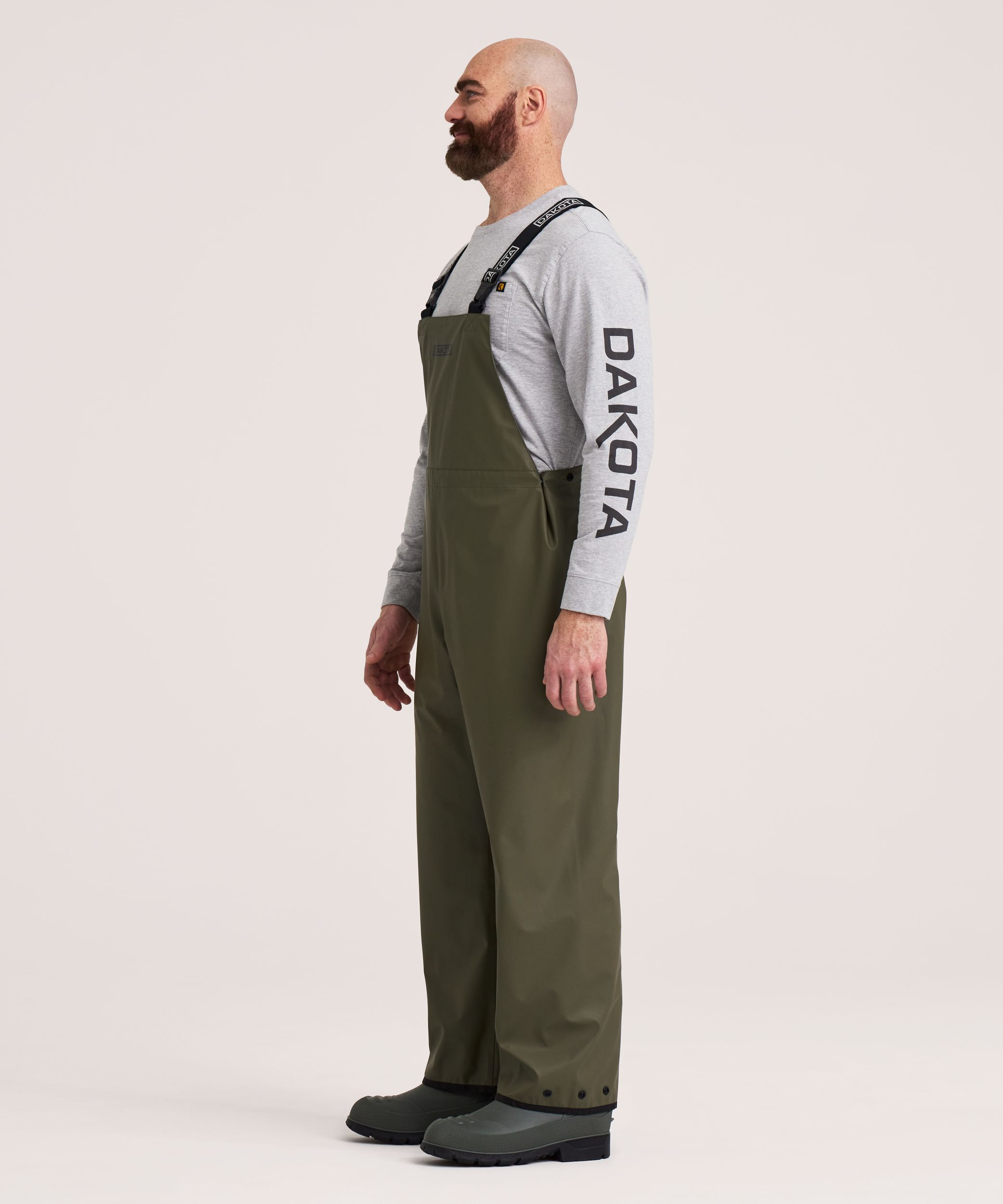 Dakota WorkPro Series Men's Stretch Bib Rain Pant