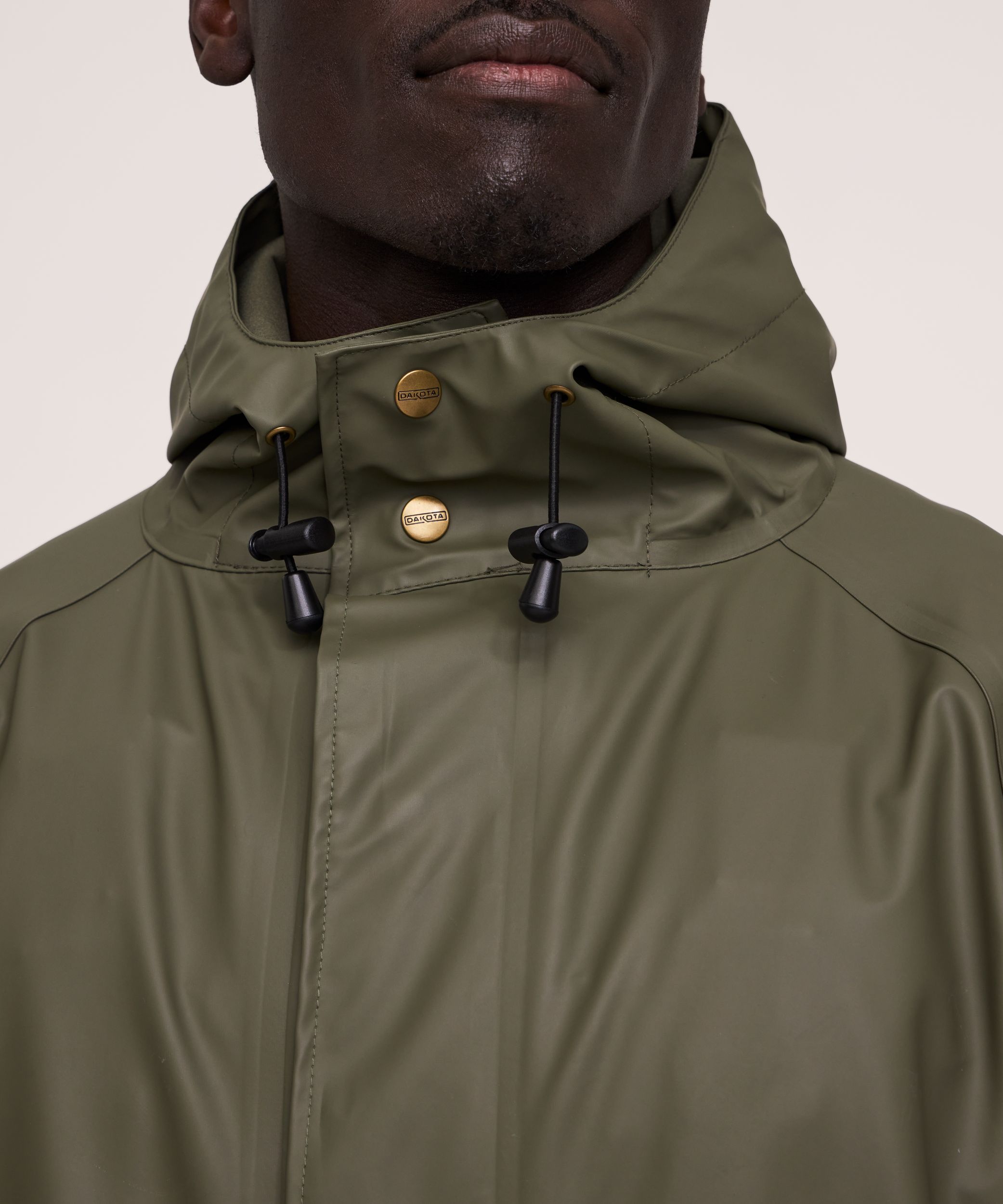 Veste imperméable extensible Dakota Workpro Series en polyuréthane et à capuche, pour hommes