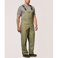 Dakota WorkPro Series Men's PVC Bib Front Work Rain Pants Front_Angled_Right