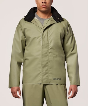 Dakota WorkPro Series Men's PVC Hooded Rain Jacket