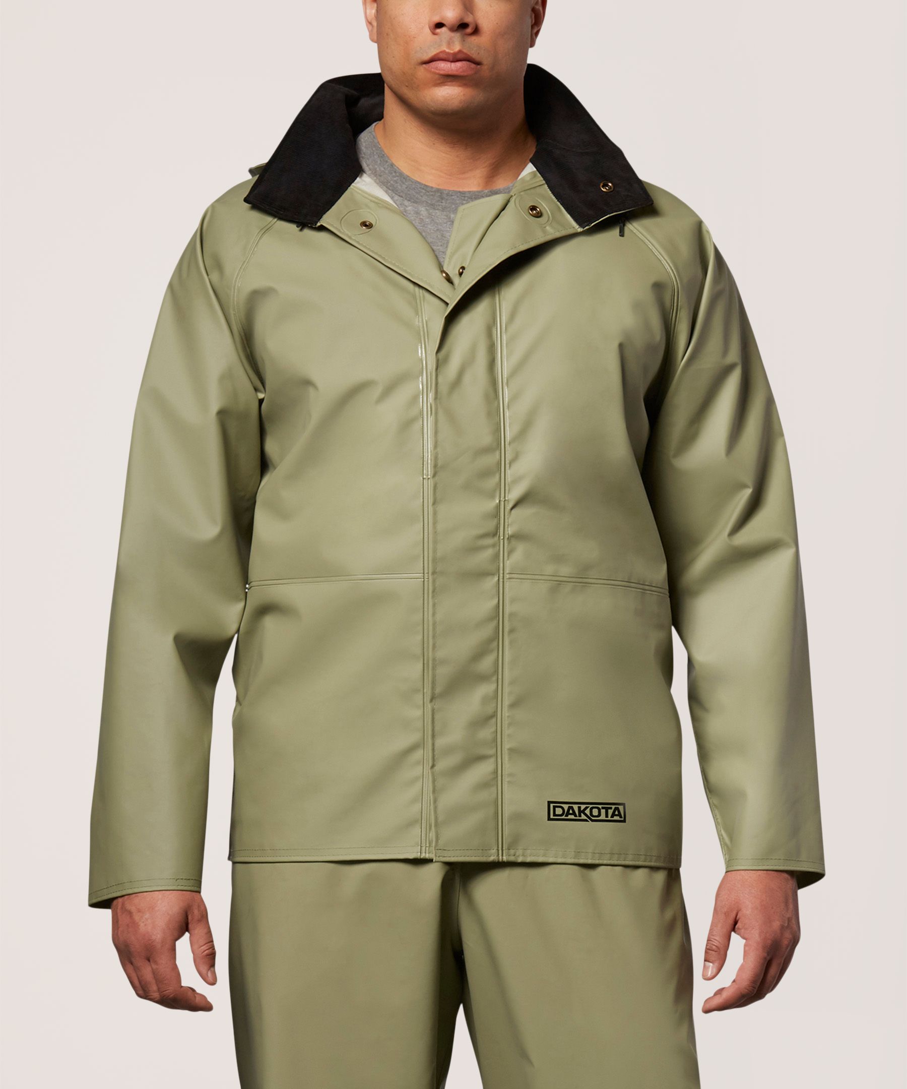 Dakota WorkPro Series Men's PVC Hooded Rain Jacket Mark's