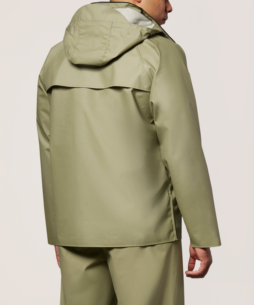 Dakota WorkPro Series Men s PVC Hooded Rain Jacket Marks