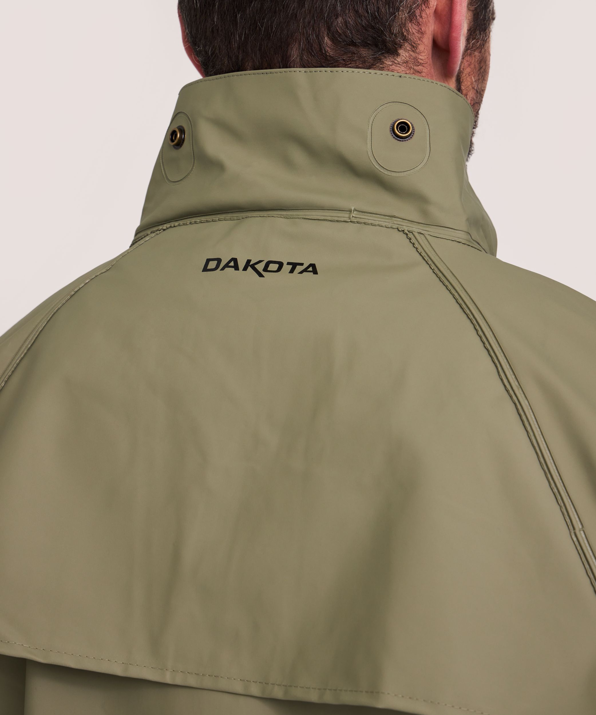 Dakota WorkPro Series Men's PVC Hooded Rain Jacket
