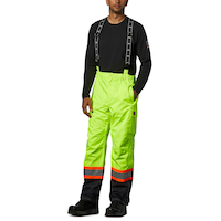 Helly Hansen Workwear Men's Potsdam 4 Inch Striping Pants with Adjustable Suspenders Front_Angled_Left