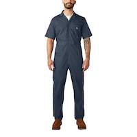 Dickies Men's Short Sleeve Coveralls Front_Flat