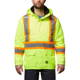 Open Road Men's Hi-Vis Insulated Ripstop Jacket Front_Flat