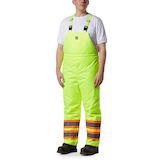 Salopette isolée haute visibilité pour hommes Front_Angled_Left