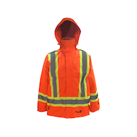 Veste compagnon Viking® 300d à ruban réfléchissant, pour hommes Front_Flat