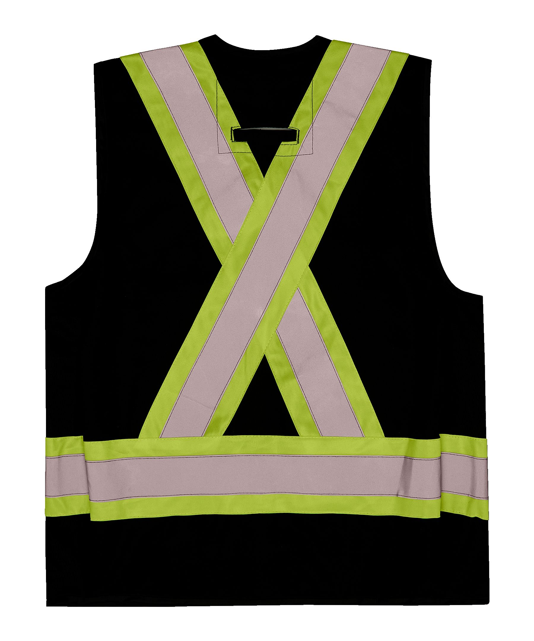 Dakota WorkPro Series Men's Class 1 Hi Vis Reinforced Work Vest