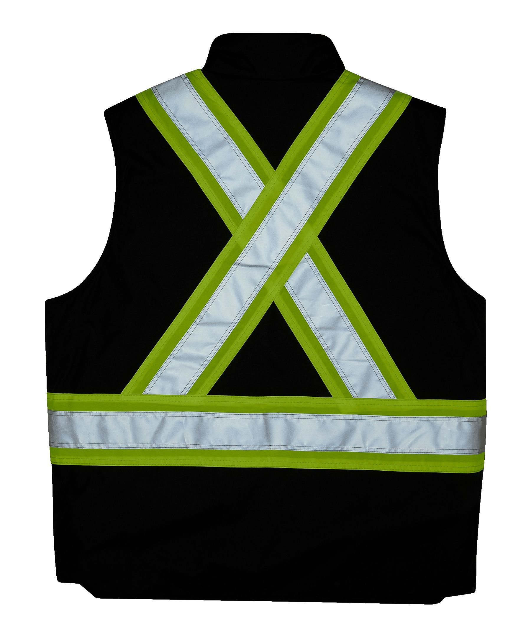Dakota WorkPro Series Men's Class 1 Hi Vis 300D T-Max Lined Vest