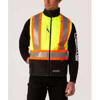 Dakota WorkPro Series Men's Class 2 Hi-Vis 300D T-MAX Lined Vest