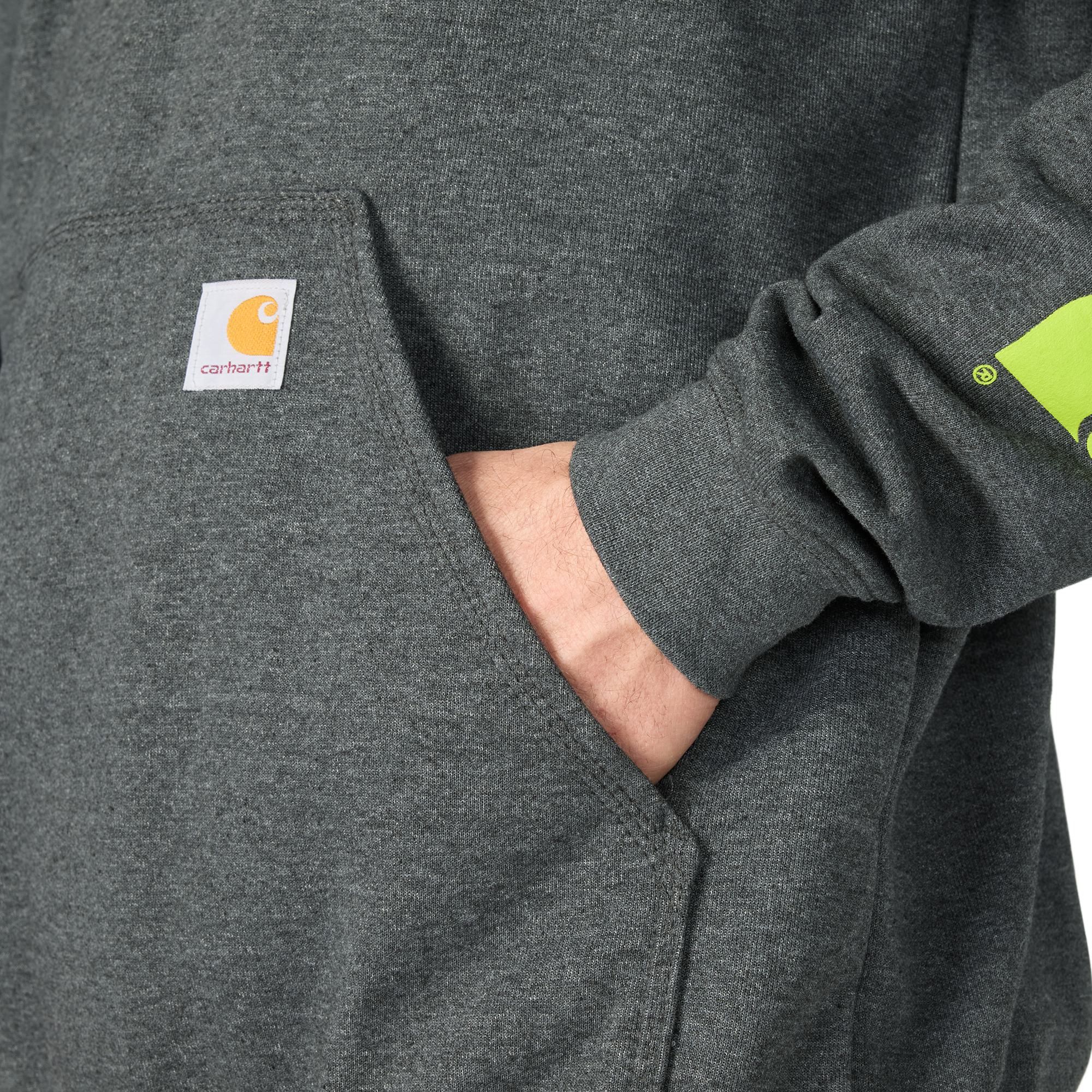 Carhartt Men's Logo Sleeve Pullover Hoodie