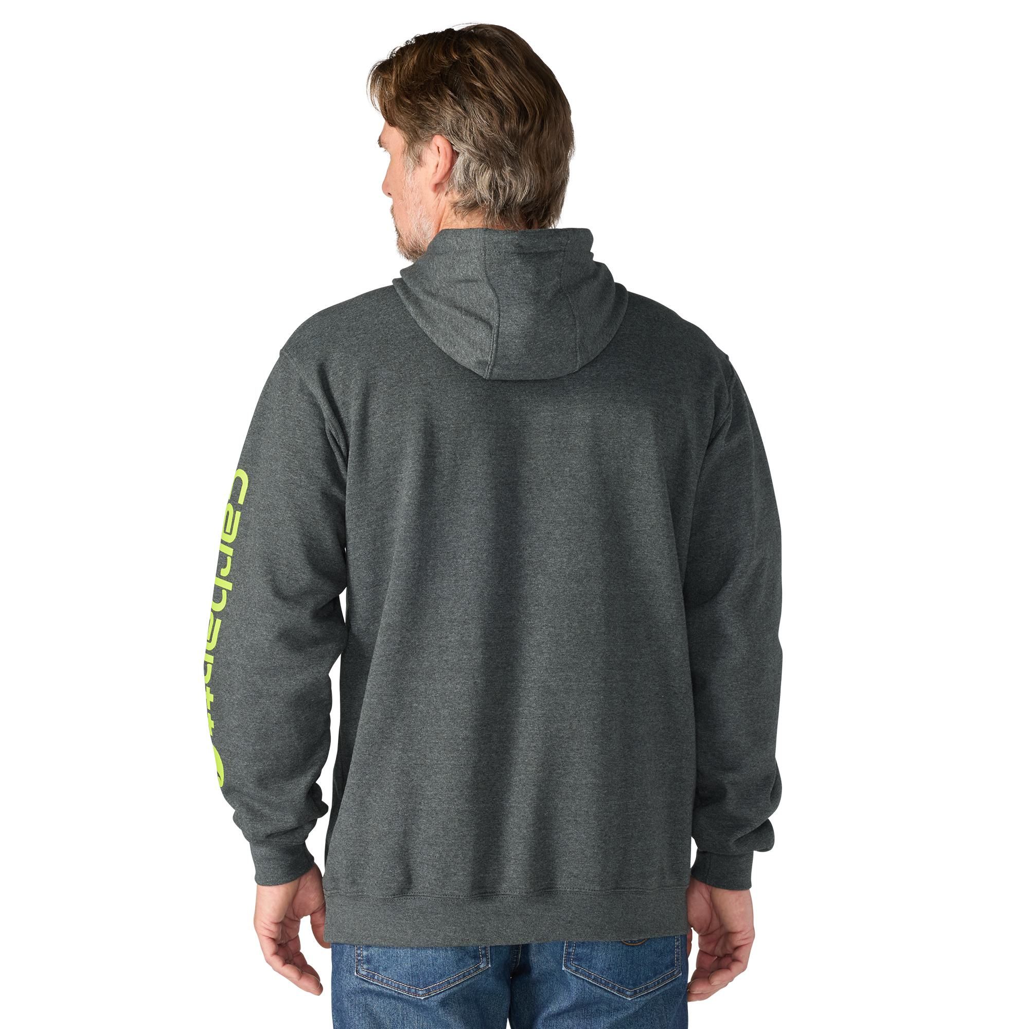 Carhartt Men's Logo Sleeve Pullover Hoodie