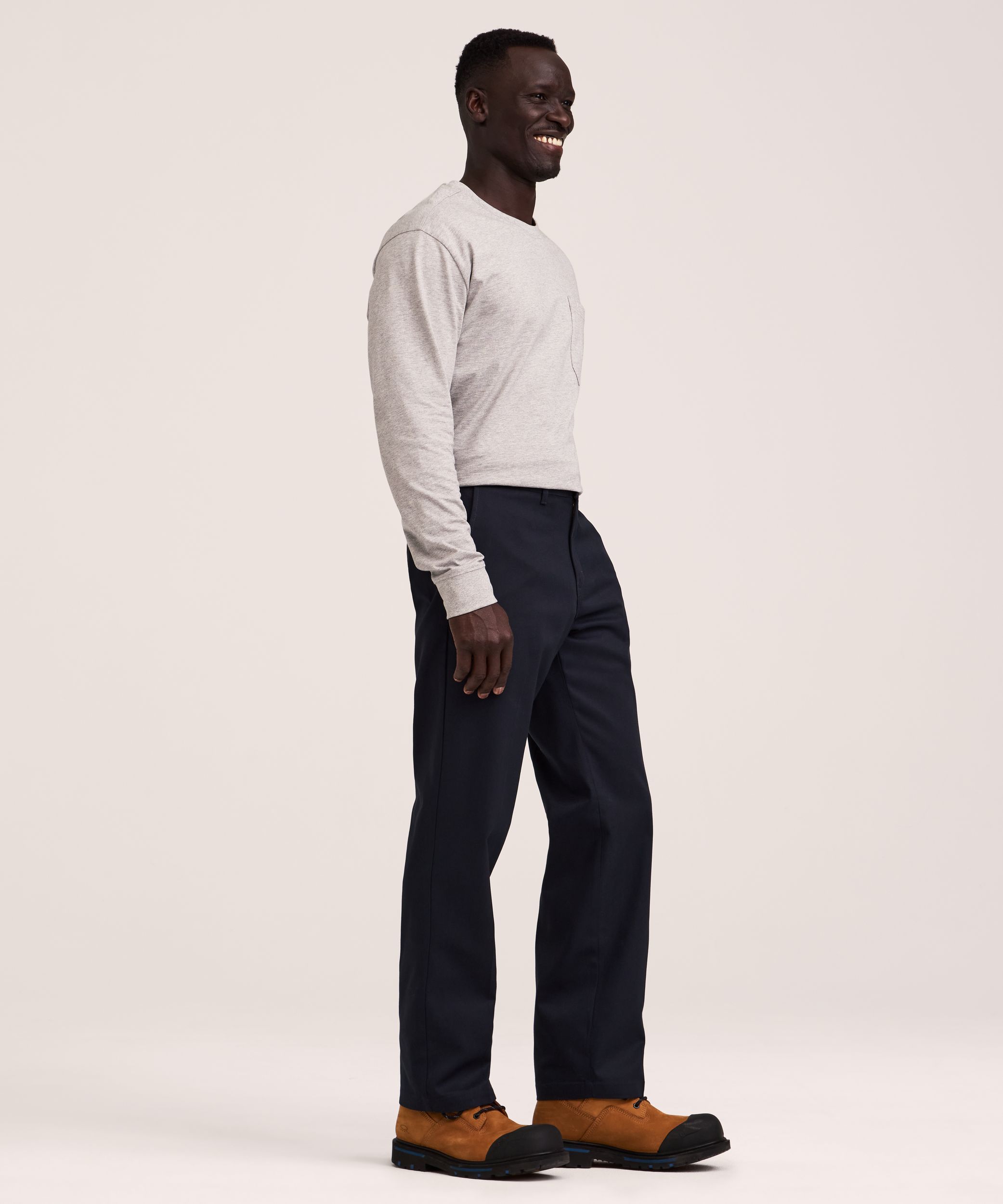 Dakota WorkPro Series Men's Stretch Twill Flat Front Work Pants