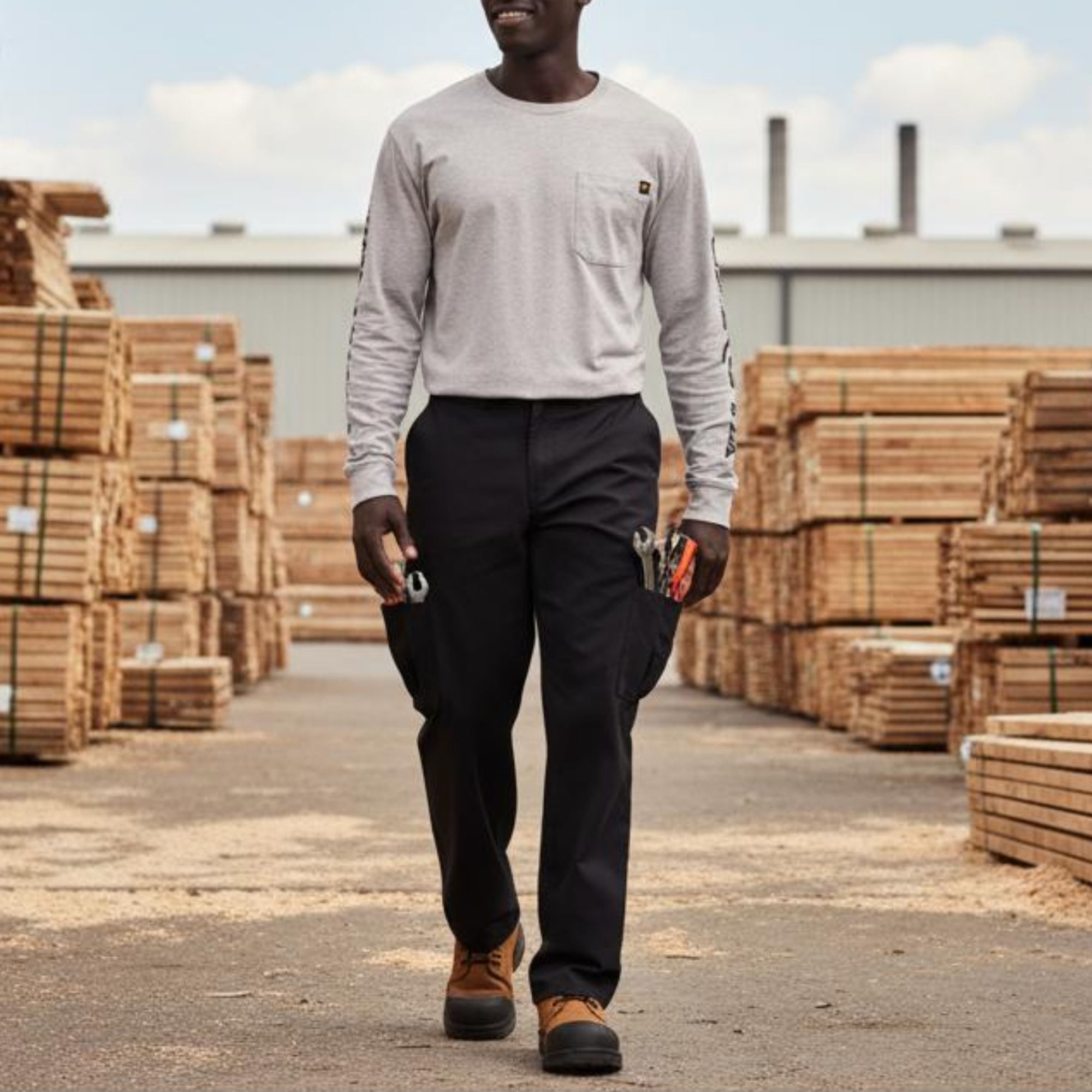 Dakota WorkPro Series Men's Stretch Cargo Work Pants