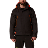 Helly Hansen Workwear Men's Chelsea Evolution Insulated Winter Jacket with Detachable Hood Front_Flat