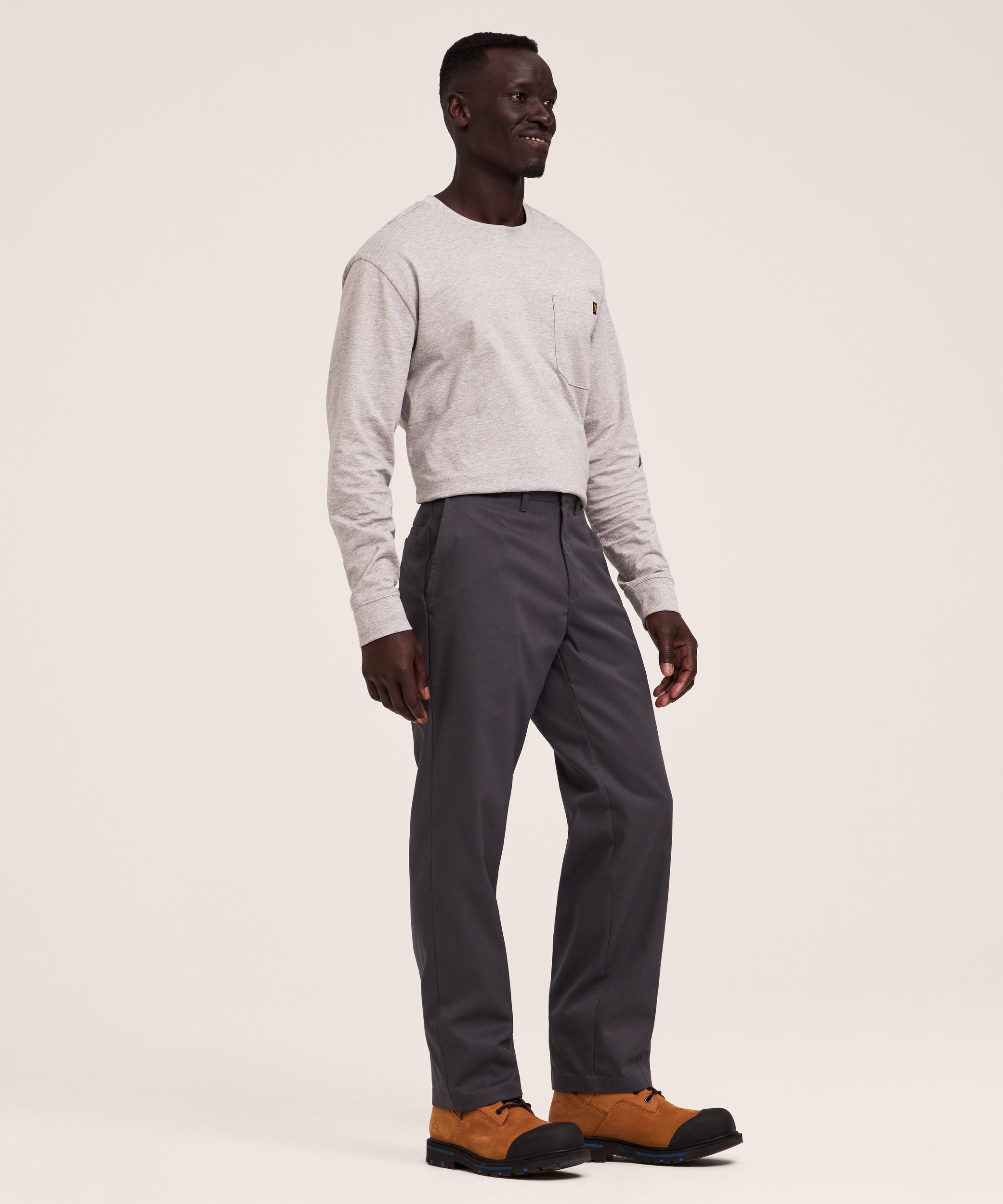 Dakota WorkPro Series Men's Stretch Twill Flat Front Work Pants