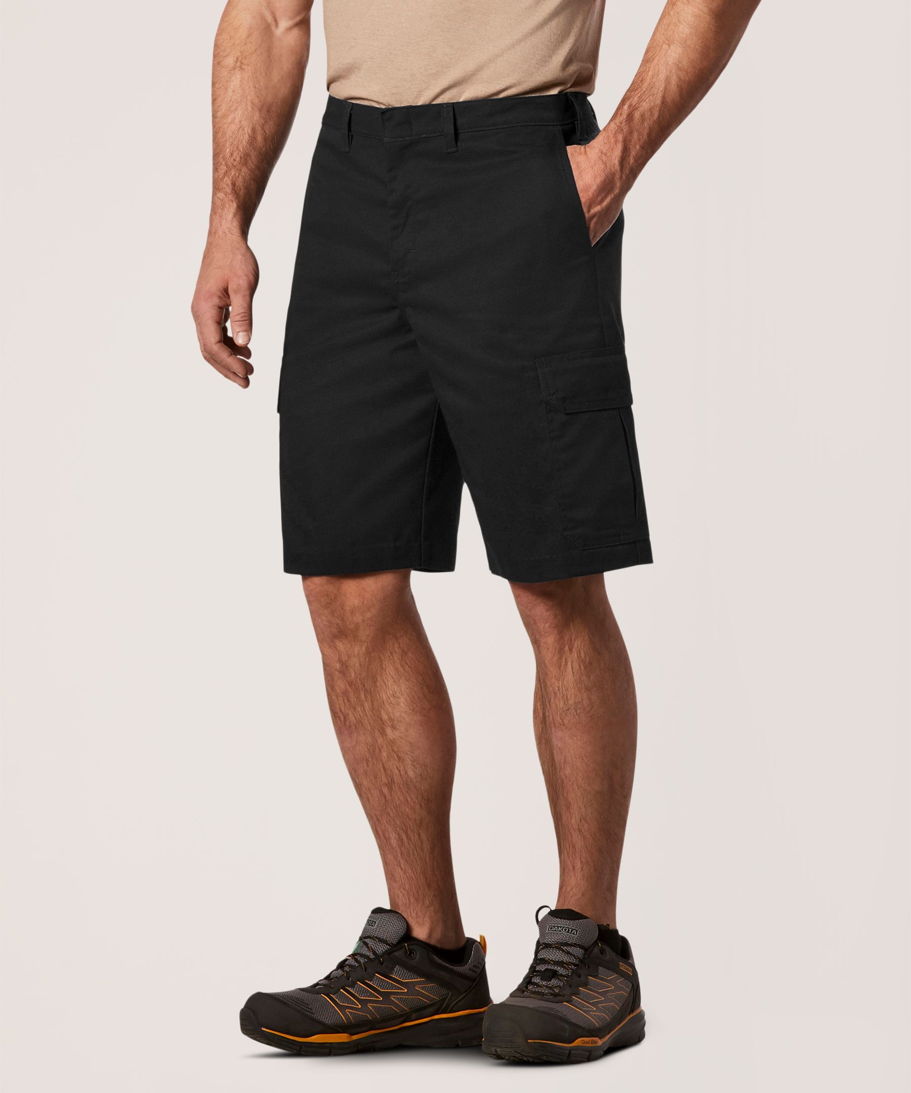 Dakota WorkPro Series Men's Stretch Poly/Cotton Cargo Work Shorts