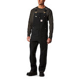 Carhartt Men's R01 Cotton Duck Bib Overalls Front_Flat