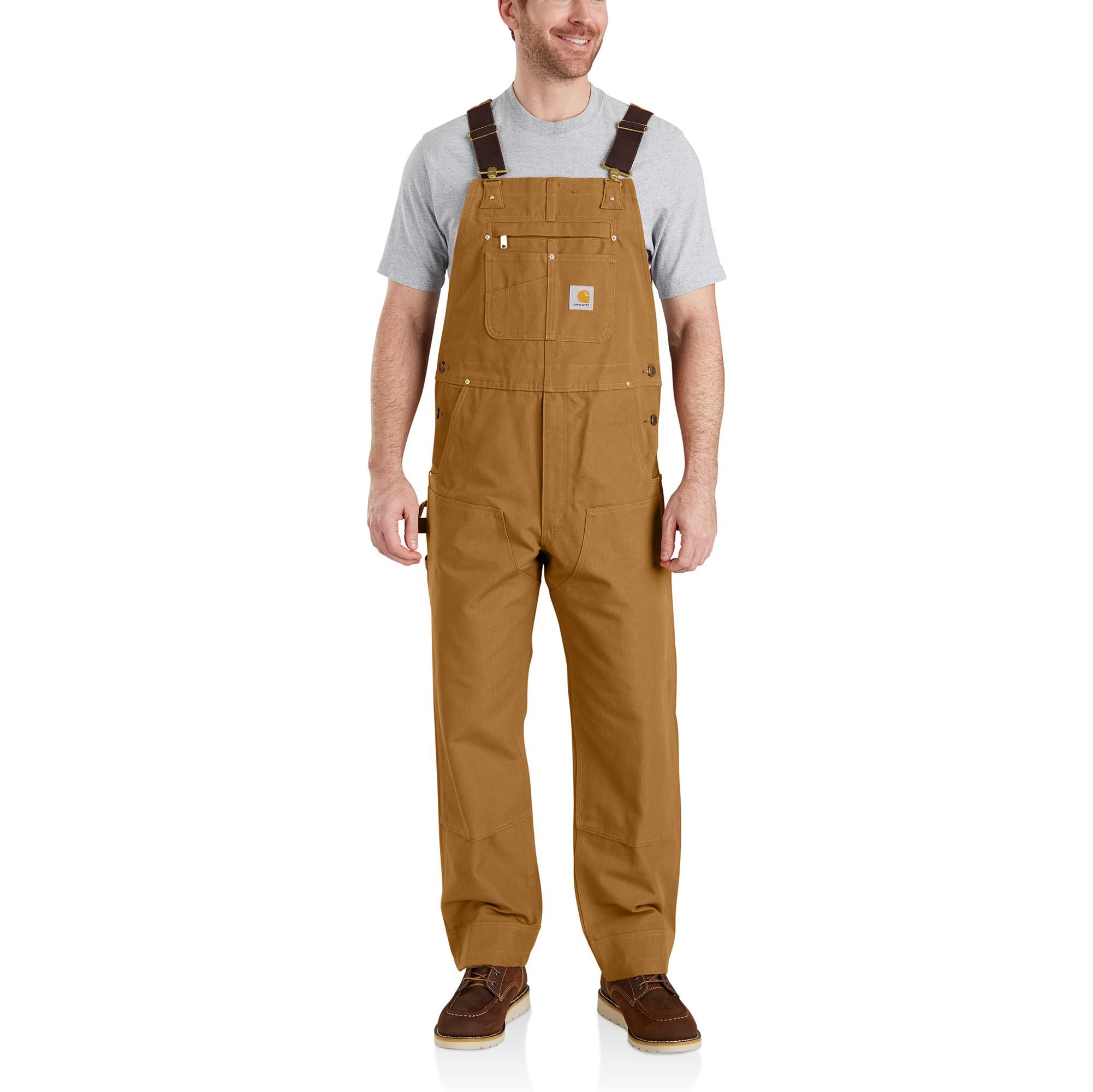 Carhartt Men's R01 Cotton Duck Bib Overalls