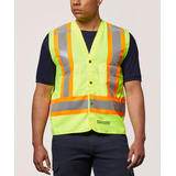 Dakota WorkPro Series Men's Class 2 Hi-Vis Vest Front_Flat