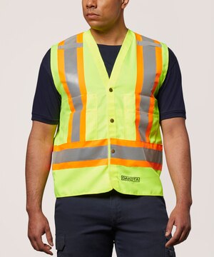 Dakota WorkPro Series Men's Class 2 Hi-Vis Vest