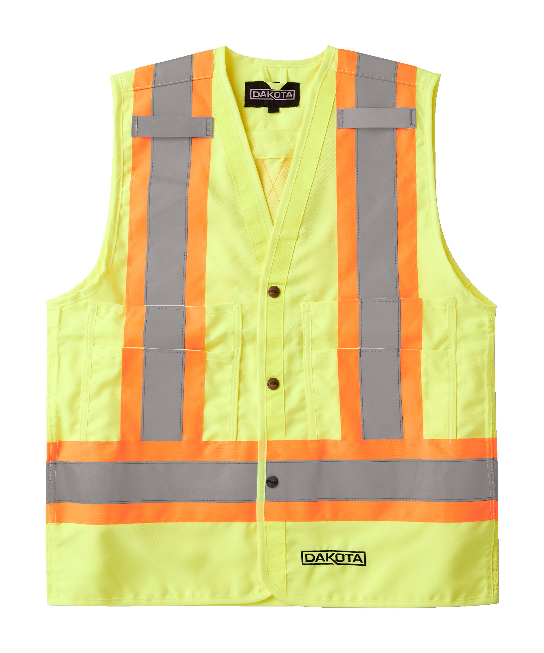 Dakota WorkPro Series Men's Class 2 Hi-Vis Vest