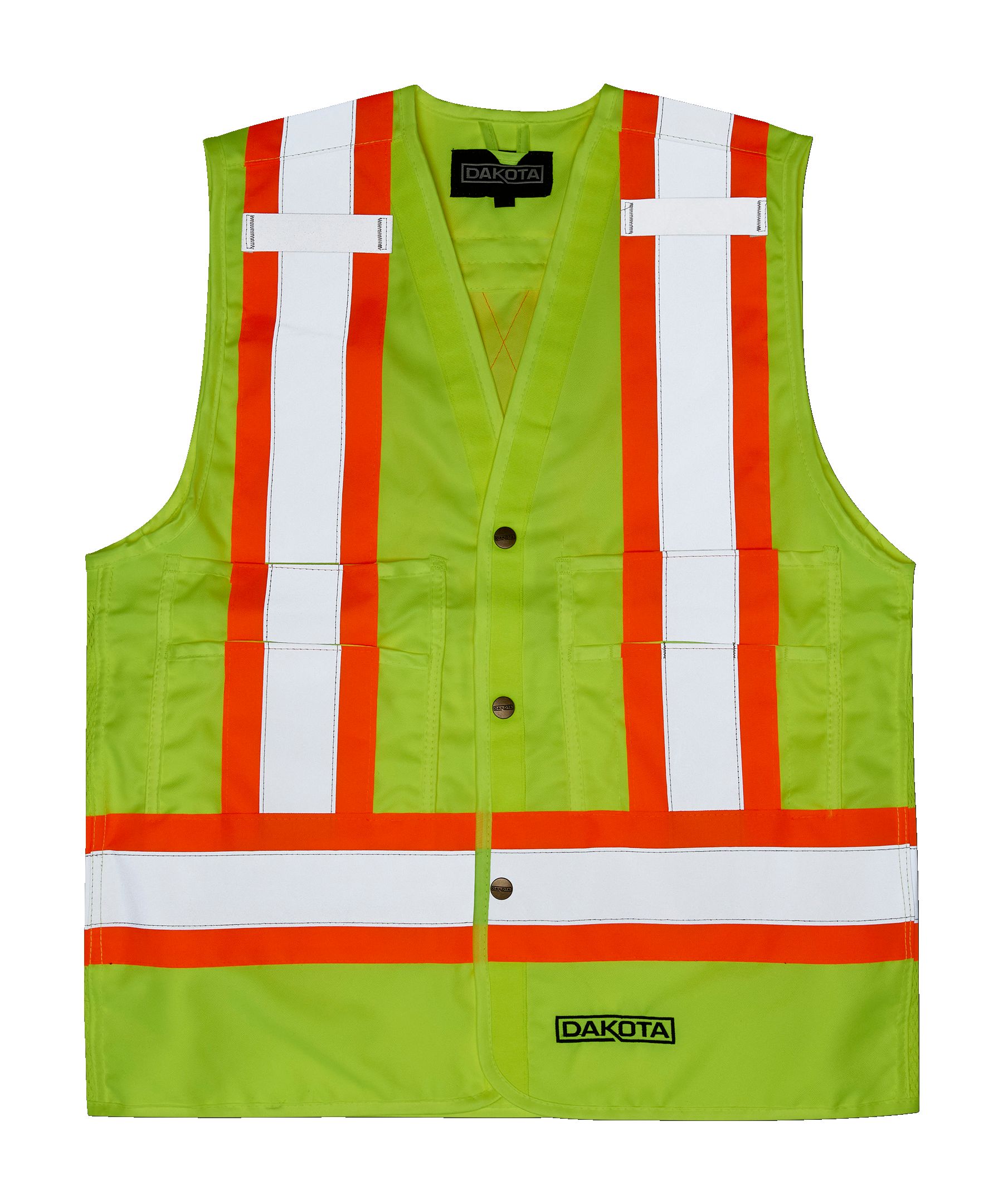 Dakota WorkPro Series Men's Class 2 Hi-Vis Vest