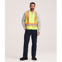 Dakota WorkPro Series Men's Class 2 Hi-Vis Vest