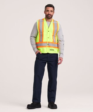 Dakota WorkPro Series Men's Class 2 Hi-Vis Vest