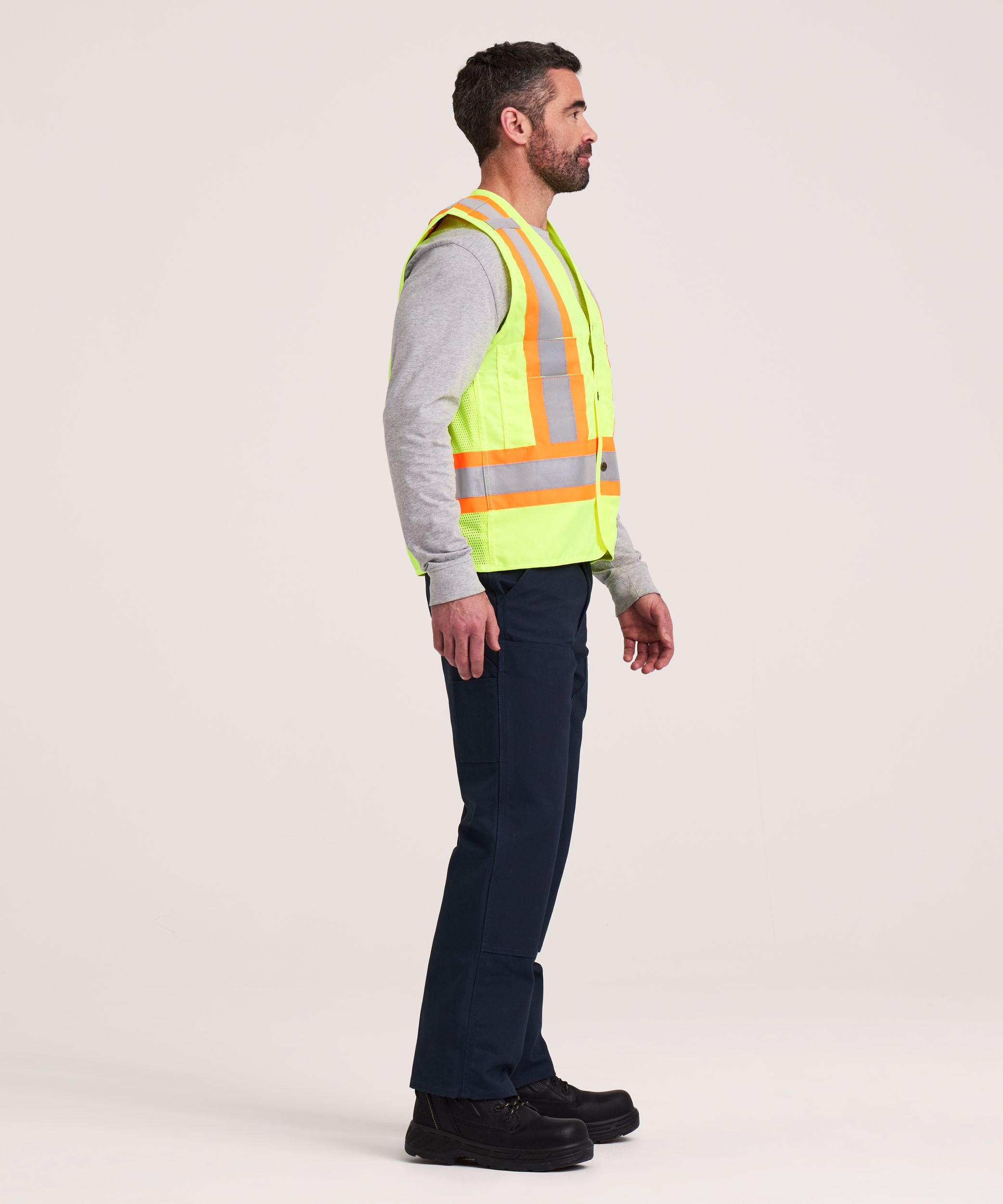 Dakota WorkPro Series Men's Class 2 Hi-Vis Vest