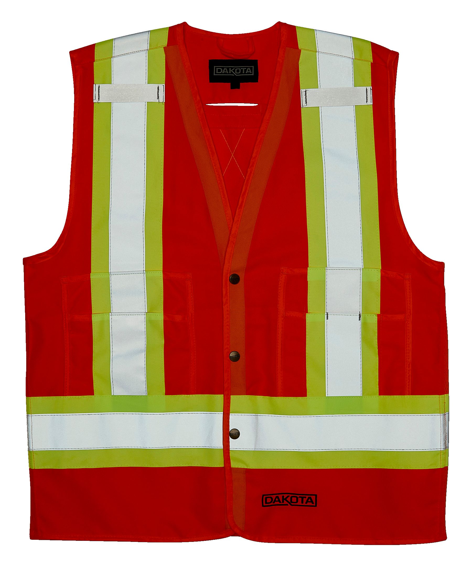 Dakota WorkPro Series Men's Class 2 Hi-Vis Vest