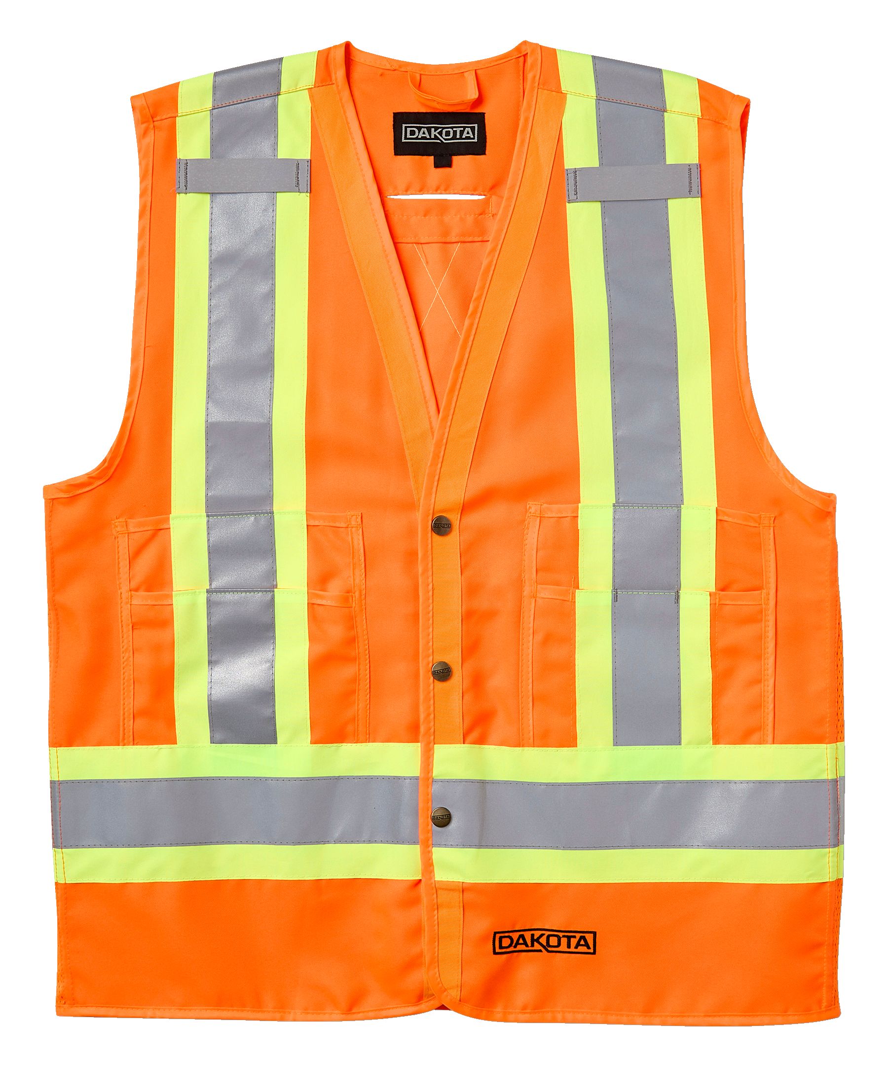 Dakota WorkPro Series Men's Class 2 Hi-Vis Vest