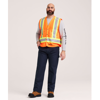 Dakota WorkPro Series Men's Class 2 Hi-Vis Vest Front_Angled_Left