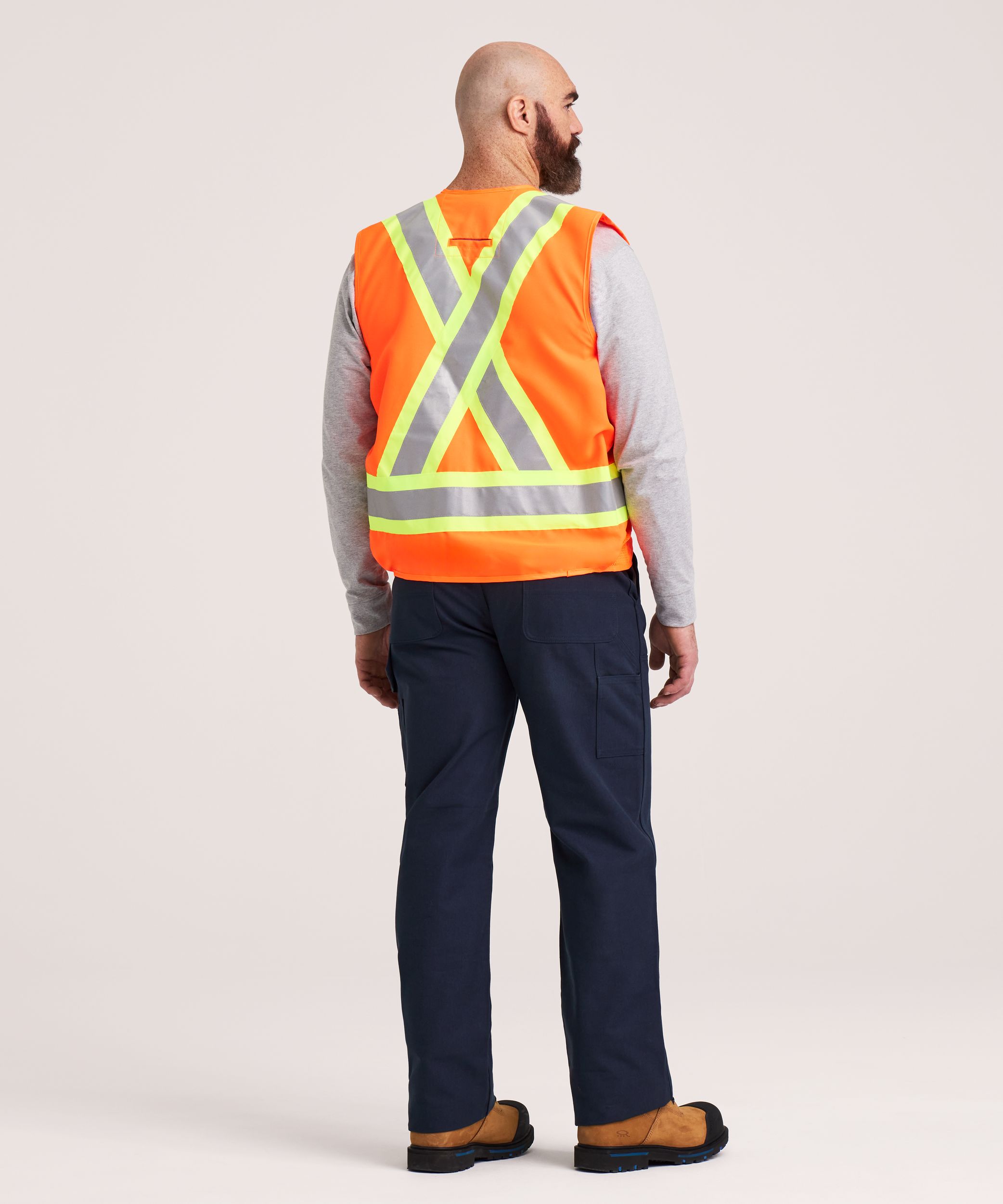 Dakota WorkPro Series Men's Class 2 Hi-Vis Vest