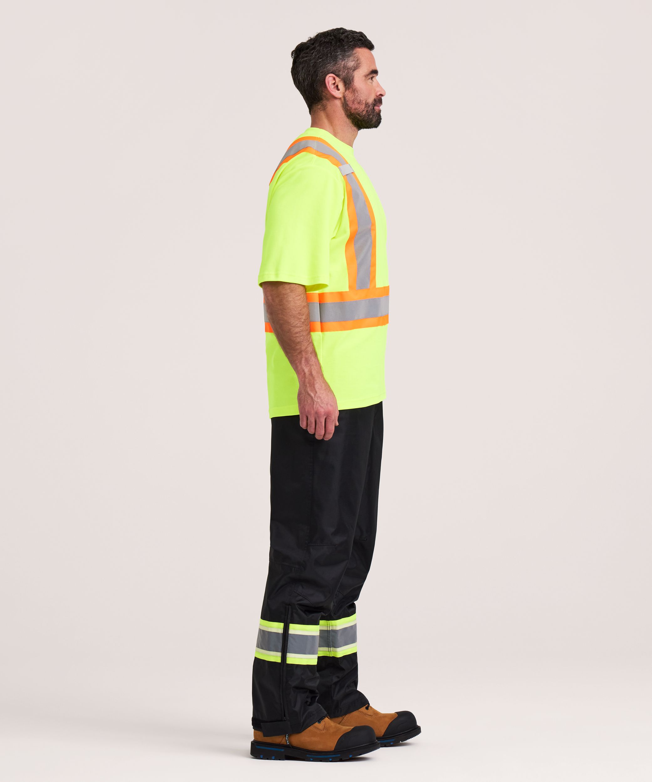 T-shirt Dakota Workpro Series haute visibilité de catégorie&nbsp;2 doublé et à manches courtes, pour hommes