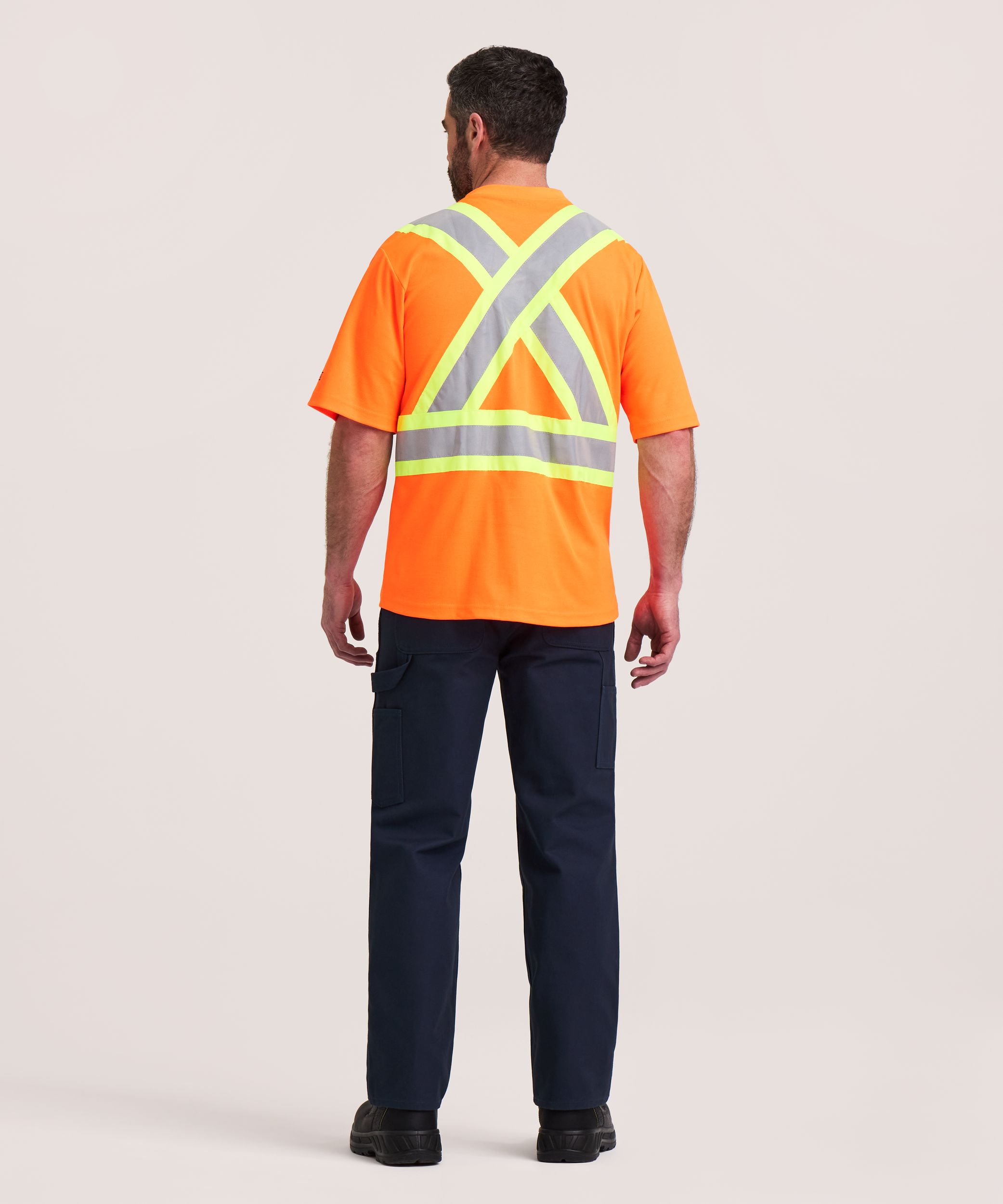 T-shirt Dakota Workpro Series haute visibilité de catégorie&nbsp;2 doublé et à manches courtes, pour hommes