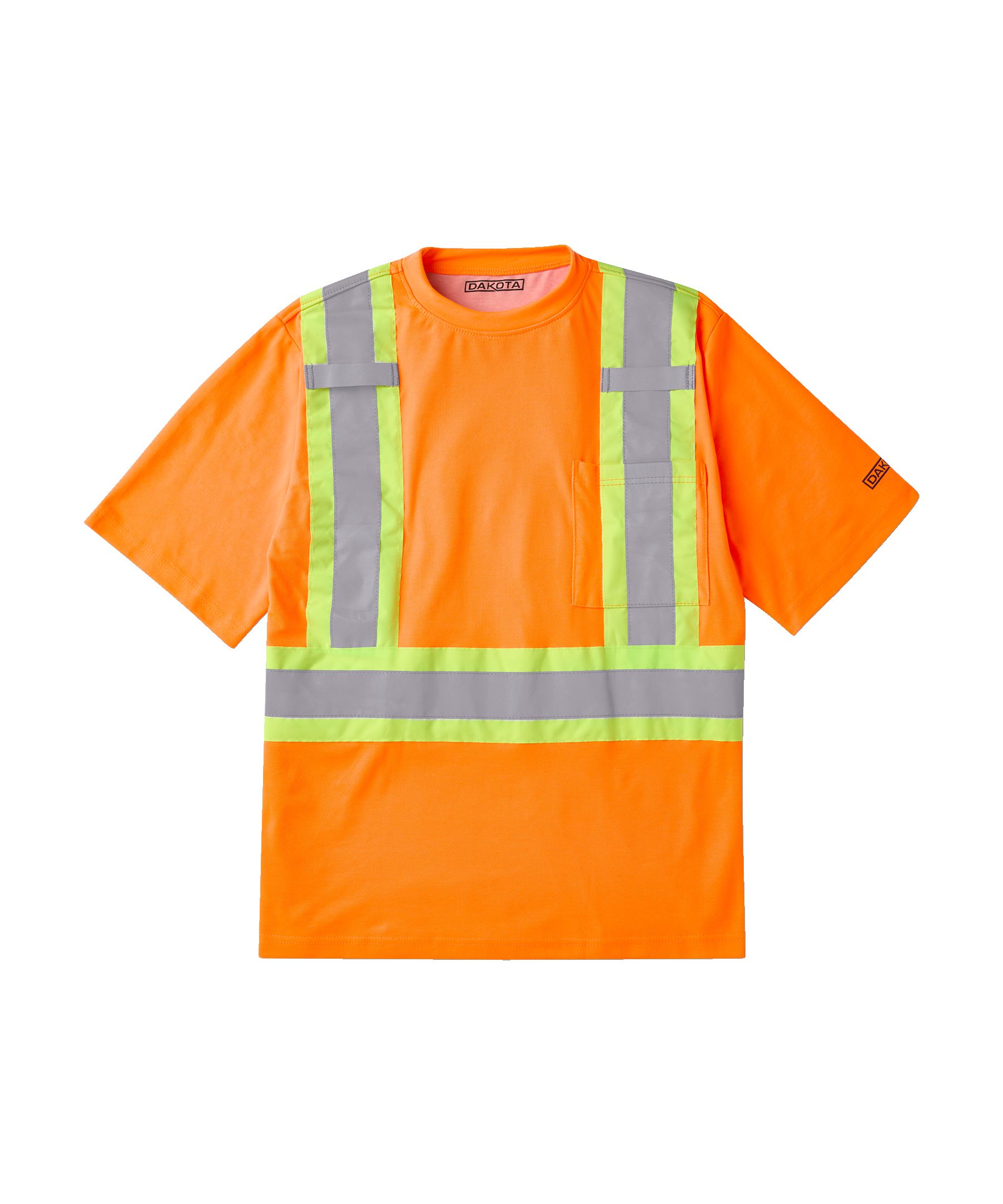 T-shirt Dakota Workpro Series haute visibilité de catégorie&nbsp;2 doublé et à manches courtes, pour hommes