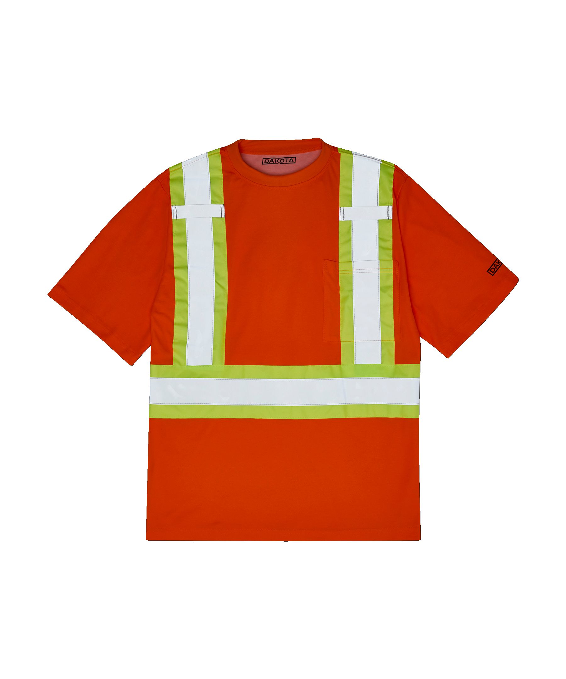 T-shirt Dakota Workpro Series haute visibilité de catégorie&nbsp;2 doublé et à manches courtes, pour hommes