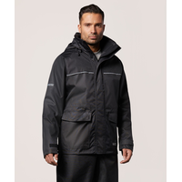 Dakota WorkPro Series Men's Waterproof HD3 450D Bib Jacket Front_Angled_Right