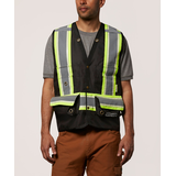 Gilet d’arpentage Dakota WorkPro Series Vizlite DT 300D de catégorie 1, pour hommes Front_Flat