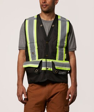 Gilet d’arpentage Dakota WorkPro Series Vizlite DT 300D de catégorie 1, pour hommes