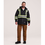 Veste Vizlite DT 150D&nbsp;de catégorie&nbsp;1 Dakota WorkPro Seriesà doublure T-Max, pour hommes Front_Flat