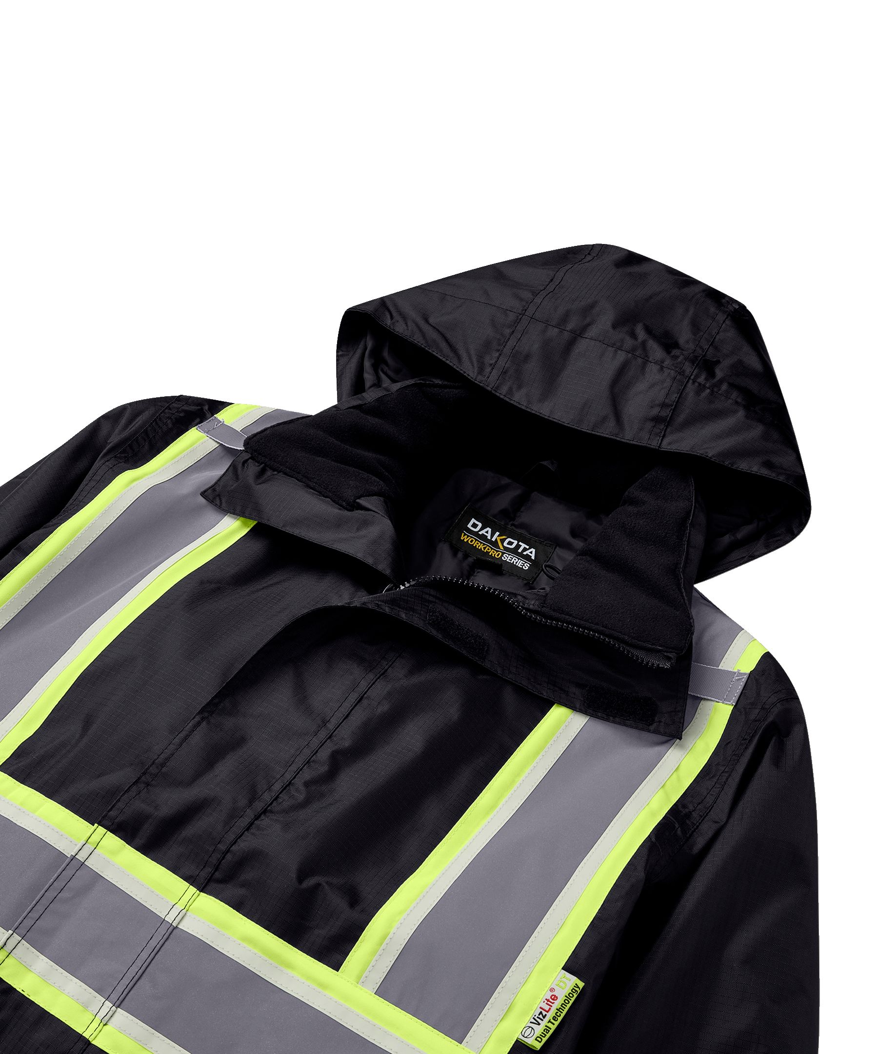 Dakota WorkPro Series Men's VizLite DT Class 1 T-Max Lined 150D Jacket