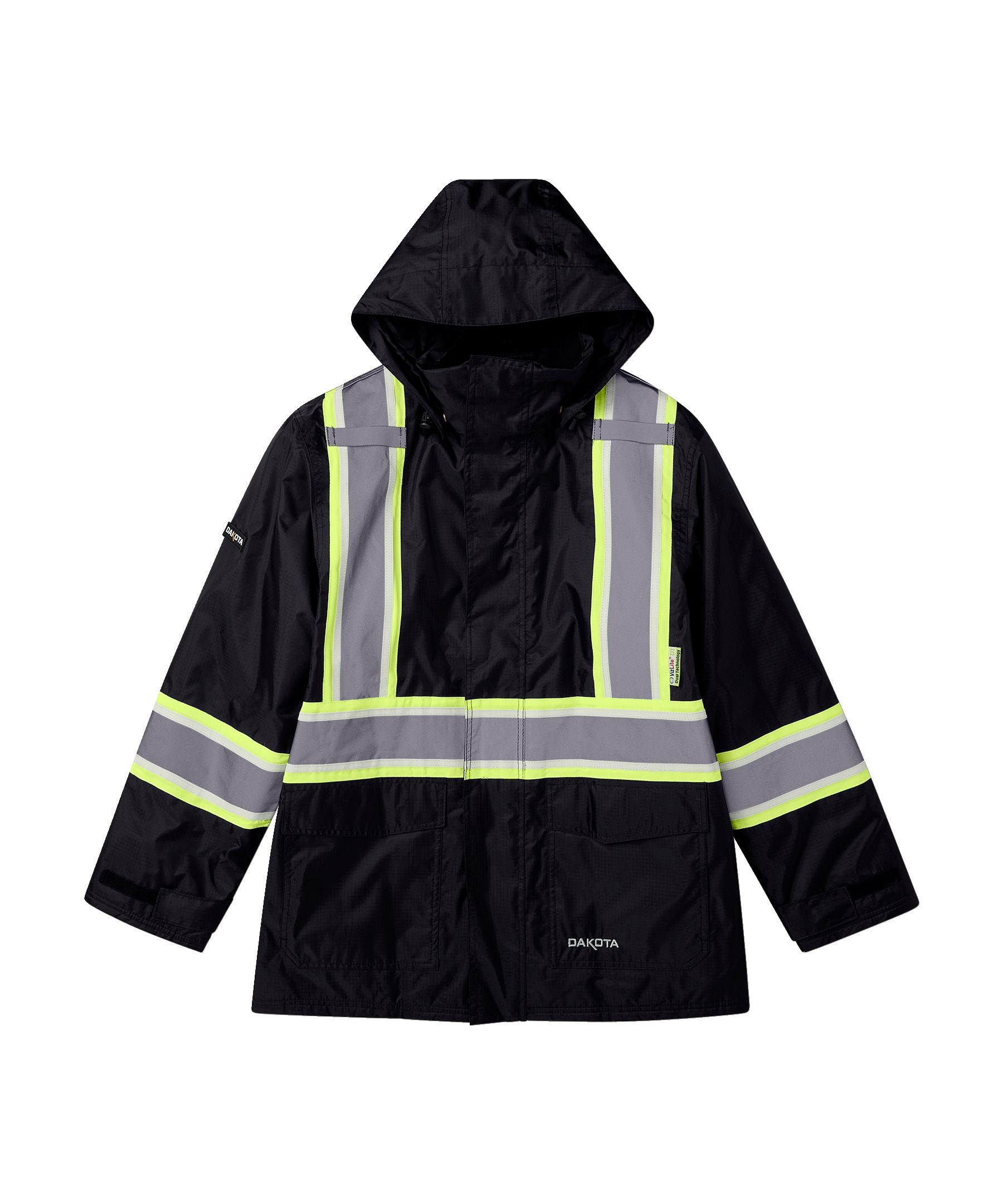 Dakota WorkPro Series Men's VizLite DT Class 1 T-Max Lined 150D Jacket